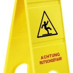 Kärcher znak – uwaga ślisko niemiecki 6.999-104.0