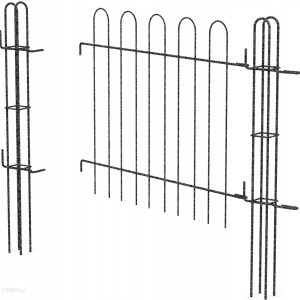 Kadax Furtka Bramka Ogrodowa Do Płotka Metal Klasyczna