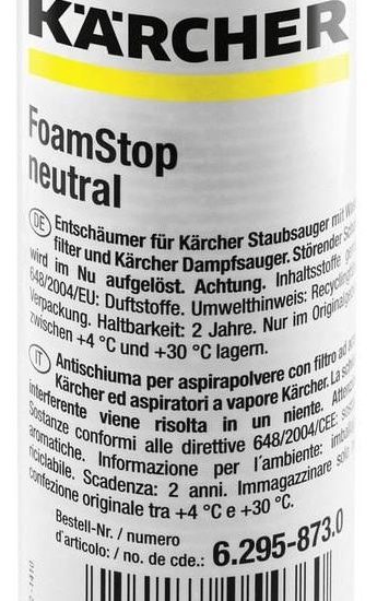 Karcher FoamStop neutralny 125 ml 6.295-873.0