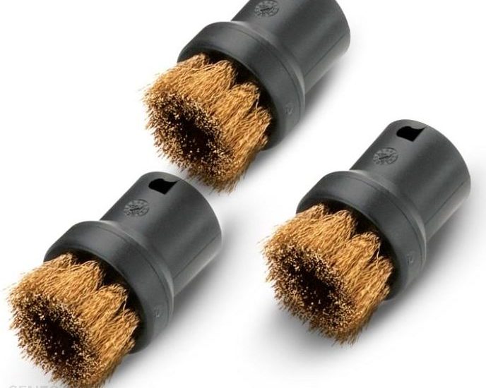 Karcher zestaw szczotek z mosiężną szczeciną 2.863-061.0