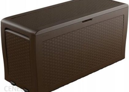 Keter Skrzynia Ogrodowa Rattan Brąz 270l