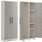 Keter Wielofunkcyjna Szafa Kis Wood Grain Utility Szaro Beżowa 1378
