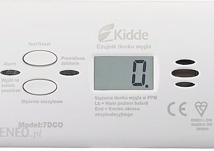 Kidde Czujnik Czadu z wyświetlaczem 7DCO