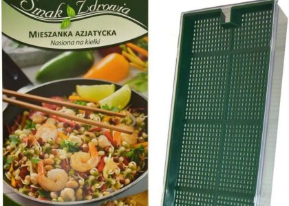 Kiełkownica Duża Z Nasionami Mieszanka Azjatycka W.Legutko