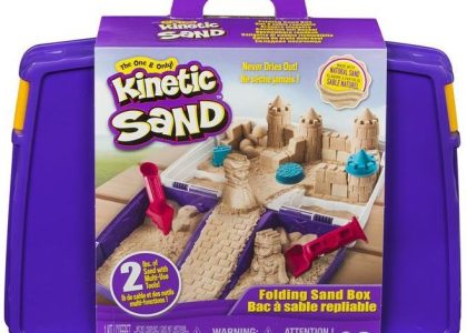Kinetic Sand Piaskownica Fioletowa