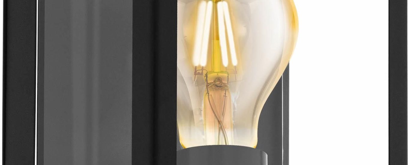 Kinkiet Eglo Alamonte 1 94831 Lampa Oprawa Ścienna Zewnętrzna 1X60W E27 Czarna