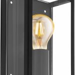 Kinkiet Eglo Alamonte 1 94831 Lampa Oprawa Ścienna Zewnętrzna 1X60W E27 Czarna