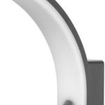 Kinkiet, Lampa Ogrodowa, Elewacyjna Led 20W Ip65 4000K Frenit Z Czujnikiem Ruchu I Zmierzchu Szara