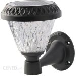 Kinkiet Ogrodowy V-Tac Solarny Z Pilotem 3W1 Ip44 Czarny Okrągły Vt-969 3000K-4000K-6400K 75