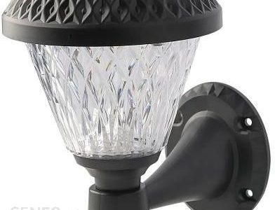 Kinkiet Ogrodowy V-Tac Solarny Z Pilotem 3W1 Ip44 Czarny Okrągły Vt-969 3000K-4000K-6400K 75