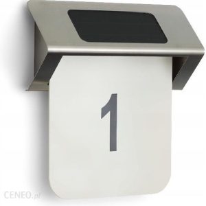 Kinkiet Śćienny Lampa Solarna Numer Domu 3616