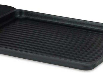 Kinvara Grill Molten Czarny Aluminium 34X26Cm S3611027