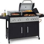 Klarstein Kingsville Xl Grill Uniwersalny, Gazowy Piec Do Pizzy 20,5Kw 5 + 1 Palnik