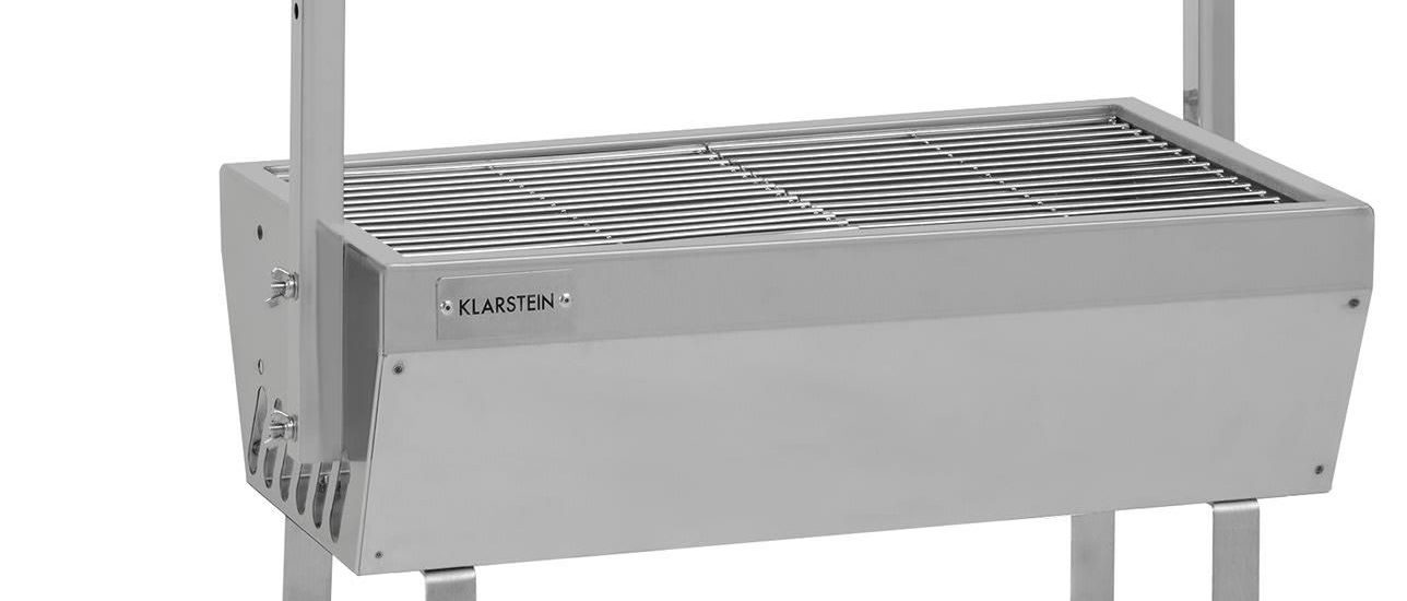 Klarstein Sauenland Mini, grill obrotowy, szpikulec obrotowy, 4W, maks.12 kg, stal nierdzewna