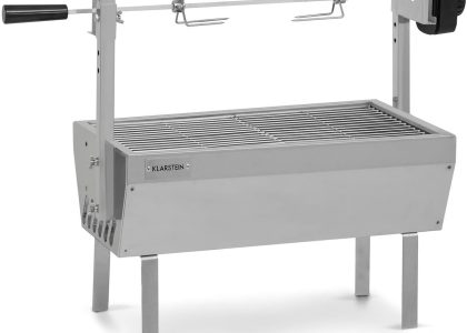 Klarstein Sauenland Mini, grill obrotowy, szpikulec obrotowy, 4W, maks.12 kg, stal nierdzewna