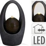 Kmtp Fontanna Dekoracyjna Ozdobna Z Oświetleniem Led 34X24X49Cm