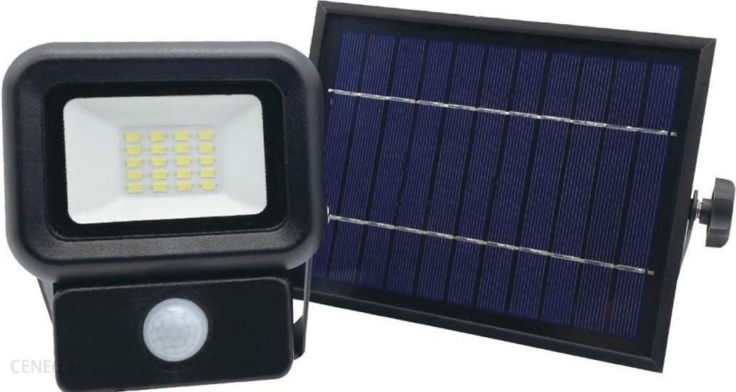 Kobi Oprawa Lampa Naświetlacz Halogen LED solarna z czujnikiem ruchu 10W 6500K 700lm 2127