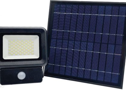 Kobi Oprawa Lampa Naświetlacz Halogen LED solarna z czujnikiem ruchu 30W 6500K 2100lm 2141