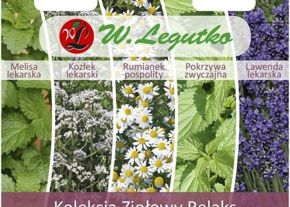 Kolekcja Ziołowy Relaks Nasiona Tradycyjne W.Legutko