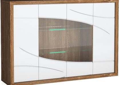 Komoda Z Witryną Rodan 13Xbez Oświetlenia 21749.20334