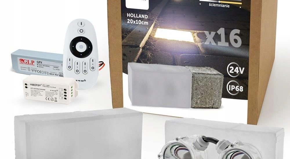 Kostka Brukowa Led 24V 20X10cm Bc 3100K Ip68 16X