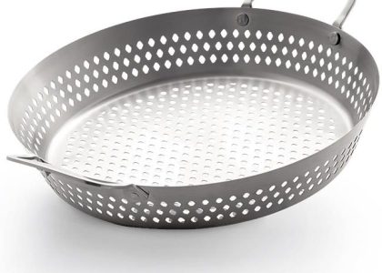 Kosz / Wok Do Grillownia Ze Stali Nierdzewnej
