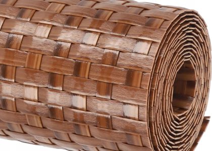 KOTARBAU TAŚMA OGRODZENIOWA PANELOWA OSŁONA RATTAN KLIPSY ZSY1270