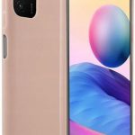 Krainagsm Pokrowiec Matte Xiaomi Redmi Note 10 5G Różowy