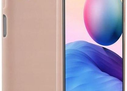 Krainagsm Pokrowiec Matte Xiaomi Redmi Note 10 5G Różowy