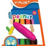 Kredki Świecowe Peanut 12 Kolorów