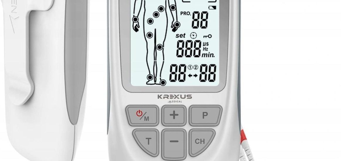 Krexus Elektrostymulator Mięśni Nerwów Tens Ems 73 Programy