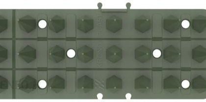 Krono-Plast Kolce Przeciw Ptakom 1-5 Listwa 60cm Kolor Zielony Ral 6020 Opakowanie 50 Szt.