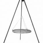 Kuty Grill Ogniskowy Oskar Z Rusztem Ze Stali Czarnej 70cm