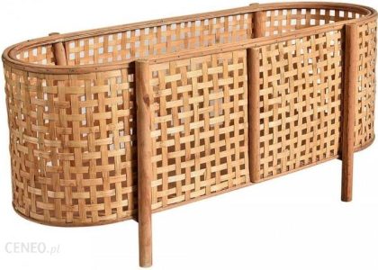 Kwietnik Bambusowy Na Nóżkach 75 Cm