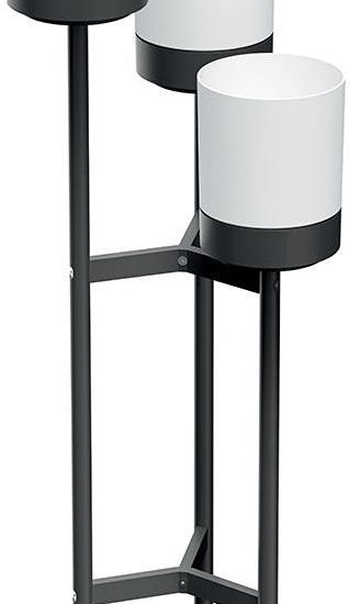Kwietnik Metalowy Bloomie Stand Ikd3H 3X Doniczka