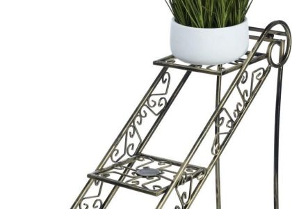 Kwietnik Składany Potrójny Loft Metalowy