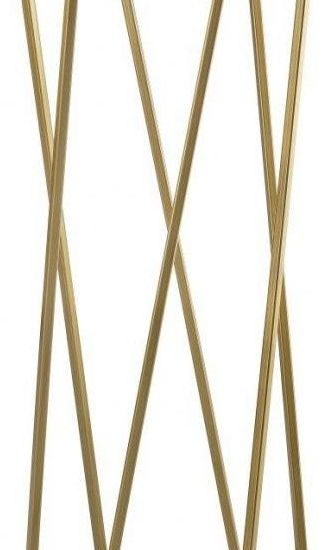 Kwietnik Stojak Na Rośliny Złoty 70cm