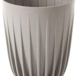 Lamela Doniczka Mira 19cm Eco Wood Szara