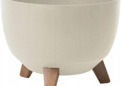 Lamela Doniczka Na Nóżkach Z Wkładem Roma 29X23 Bawełniany Mat LL148806ALL