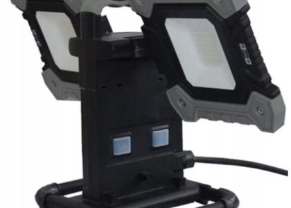 Lampa Budowlana Naświetlacz Led 2X30W 360 Stopni