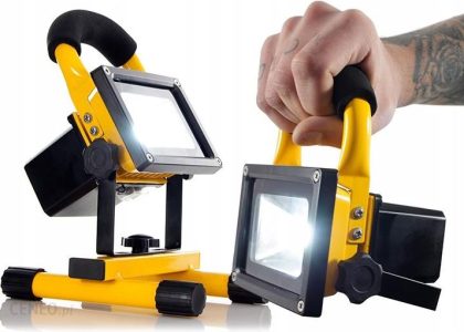 Lampa Garażowa Led 10W Bezprzewodowa Akumulatorowa