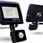 Lampa Led Z Automatycznym Włącznikiem 20W