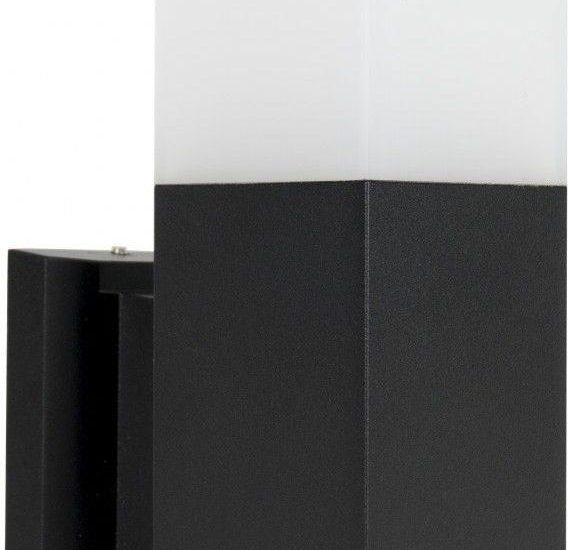 Lampa Ogrodowa Zewnętrzna Elewacyjna Kinkiet Led Cube Cb-K Bl E27 Su-Ma