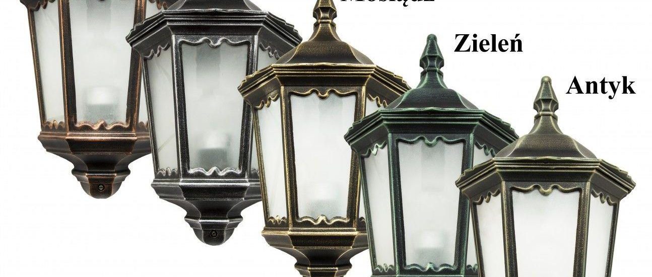 Lampa Ogrodowa Zewnętrzna Elewacyjna Kinkiet Led Prince Max K 3012/1/O-Bd E27 Su-Ma