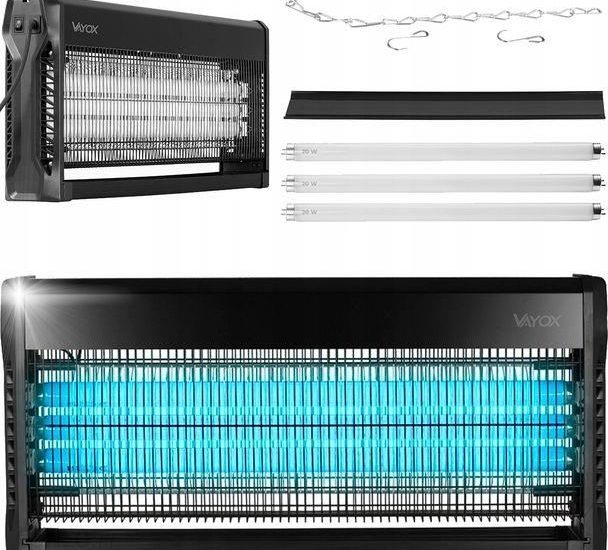 Lampa Owadobójcza Pro Komary Muchy Ćmy Vayox 420M2