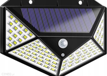 Lampa Solarna 100Led Z Czujnikiem Ruch I Zmierzchu