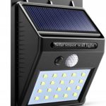 Lampa Solarna 20Led Z Czujnikiem Ruchu I Zmierzchu