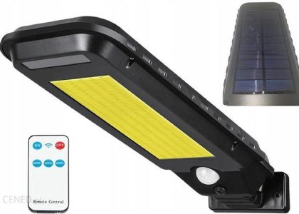 Lampa Solarna Halogen Led Czujnik Ruchu Zmierzchu