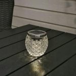 Lampa Solarna Kula Szklana Lampka Znicz