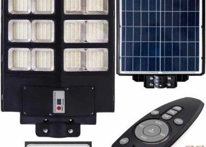 Lampa Solarna Uliczna Cob Led Cree 360W + Pilot